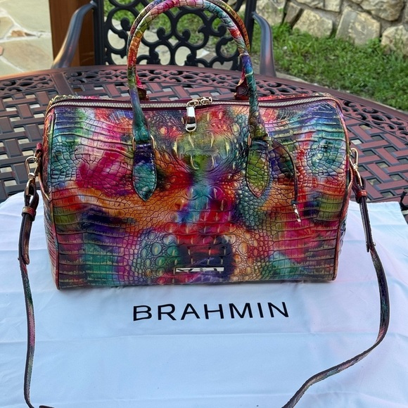 Brahmin spencer large travel bag fallstruck Melbourne - Picture 5 of 10